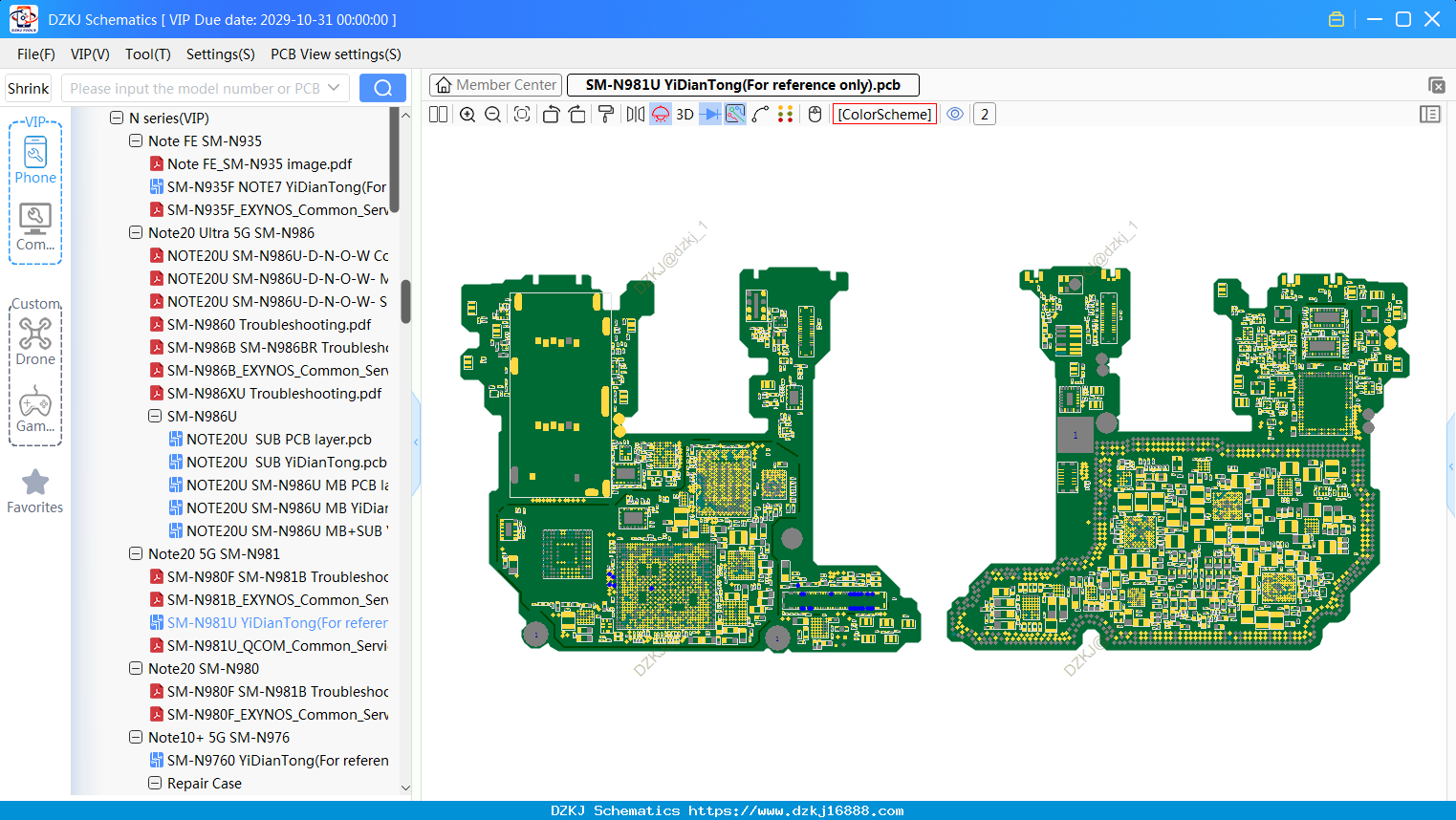 Samsung SM-N981U bitmap(For Reference Only)